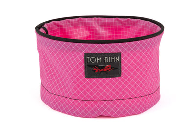 visible variant TB0991-PD^^A Large Travel Tray in Cerise (pink with white grid) 200 Halcyon.