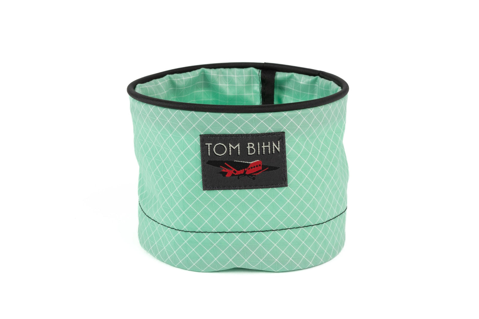 visible variant TB0990-GD^^A Small Travel Tray in Seafoam (green with white grid) 200 Halcyon.