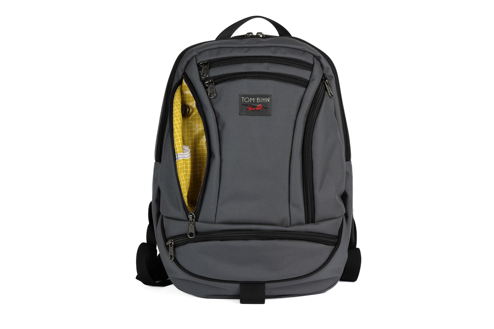 visible variant TB0112-GKOD^^The Synapse 19 in Nebulous Grey (medium grey) Ballistic with Solaris (yellow with white grid) 200 Halcyon interior.