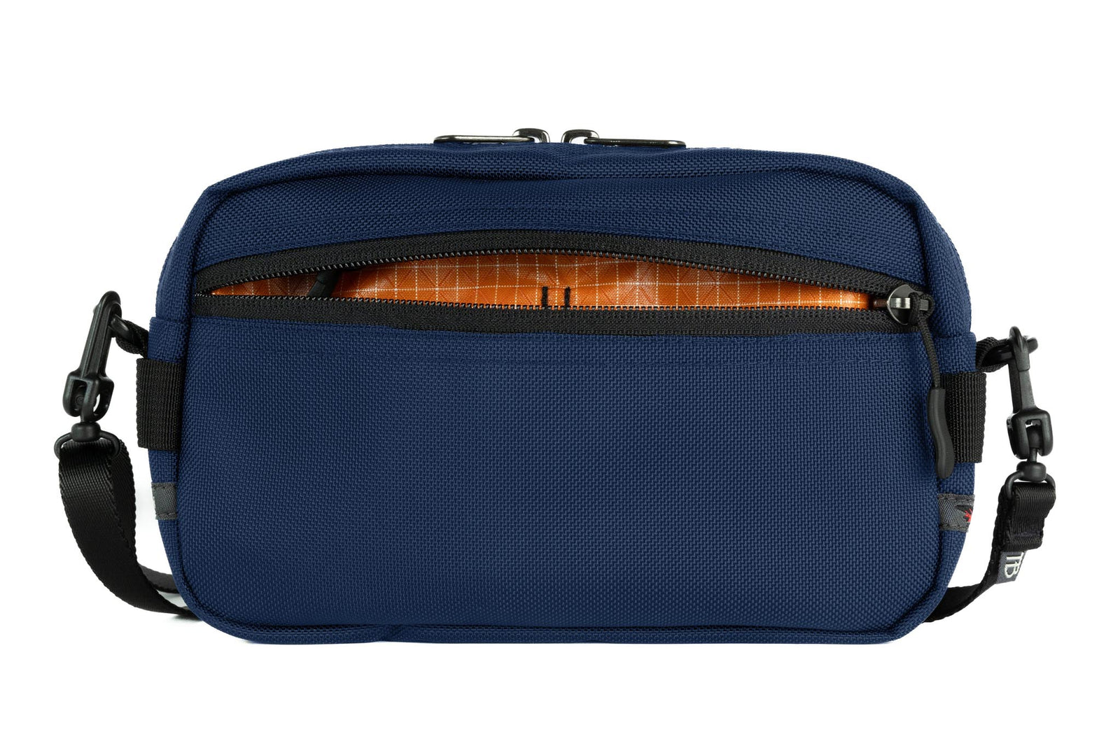 visible variant TB0413-DKZD^^A Side Effect in Deep Blue (dark blue) Ballistic with Zest (orange with white grid) 200 Halcyon interior.
