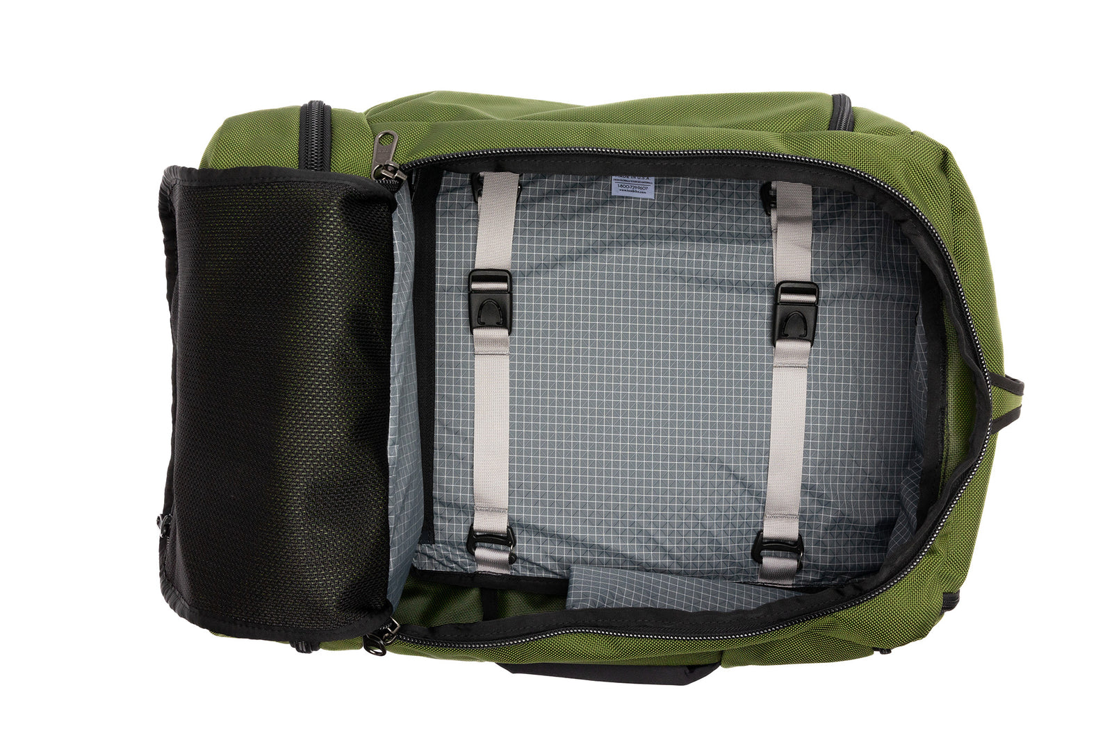 visible variant TB0903-VBND^^The Techonaut 45 in Verde 1050 Ballistic with a Northwest Sky 200 Halcyon interior.