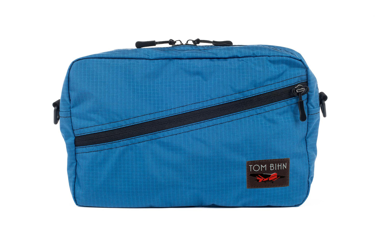 visible variant TB0921-OL^^A Packing Cube Shoulder Bag in Cobalt (blue with light blue grid) 210 Cerylon