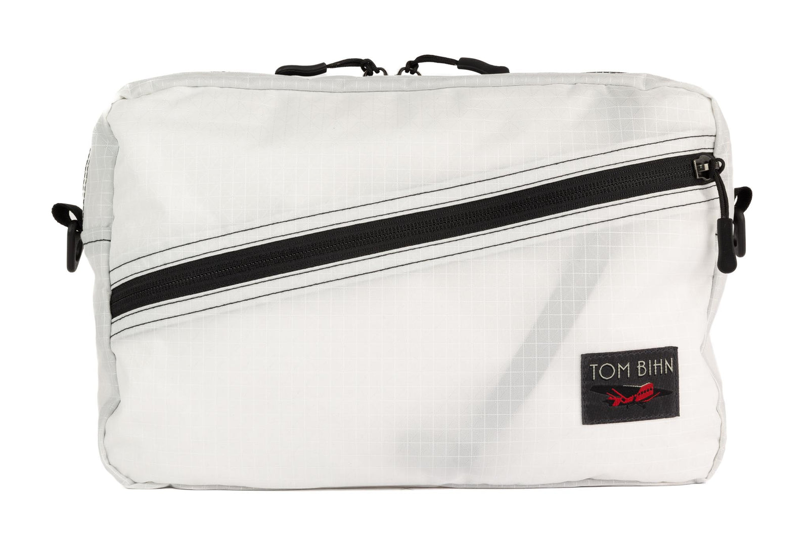 visible variant TB0921-TD^^A Packing Cube Shoulder Bag in Tahoma (white with white grid) 200 Halcyon