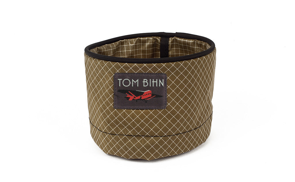 visible variant TB0990-CD^^A Small Travel Tray in Coyote (brown with white grid) 200 Halcyon.