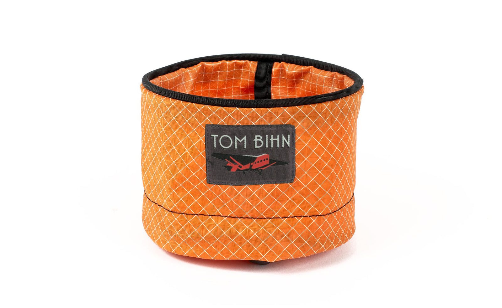 visible variant TB0990-ZD^^A Small Travel Tray in Zest (pale orange with white grid) 200 Halcyon.