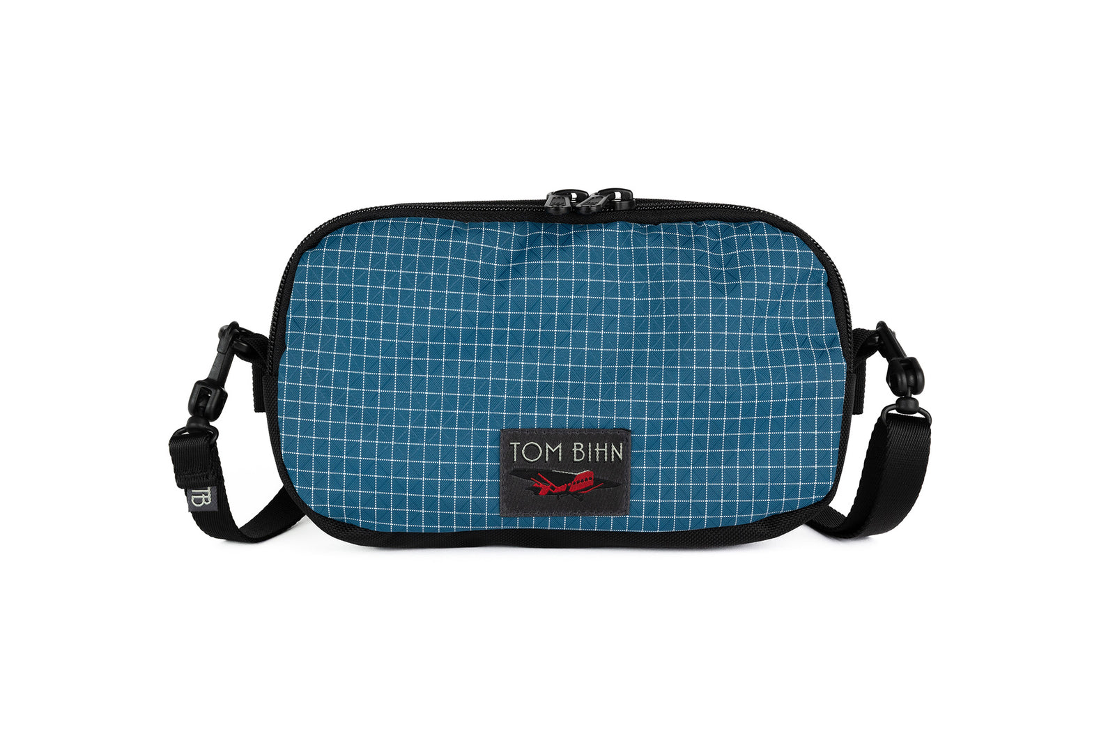 visible variant TB0412-FD^^The Bantam in Fjord 200 Halcyon with a shoulder strap