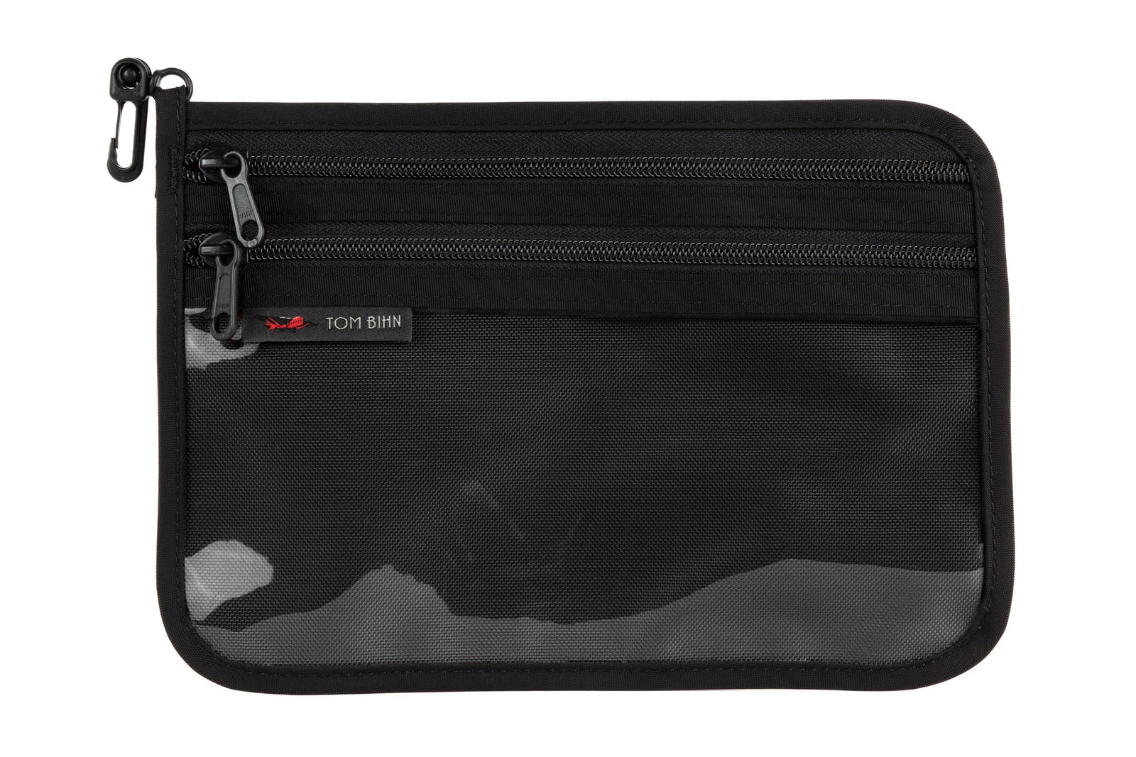 visible variant TB1223M-BB^^Medium Double Organizer Pouch in Black 1050 Ballistic