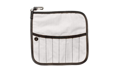 visible variant TB1235-TD^^The front of a Tool Pen Wrap in Tahoma (white with white grid) 200 Halcyon.