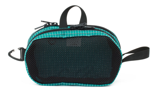 The Small Snake Charmer in Sitka (forest green with white grid) 200 Halcyon.