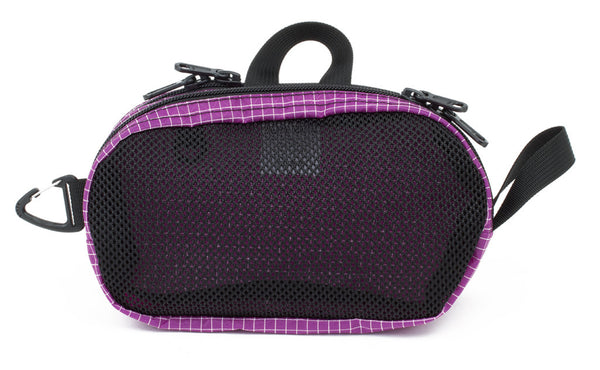 The Small Snake Charmer in Ultraviolet (purple with white grid) 200 Halcyon.