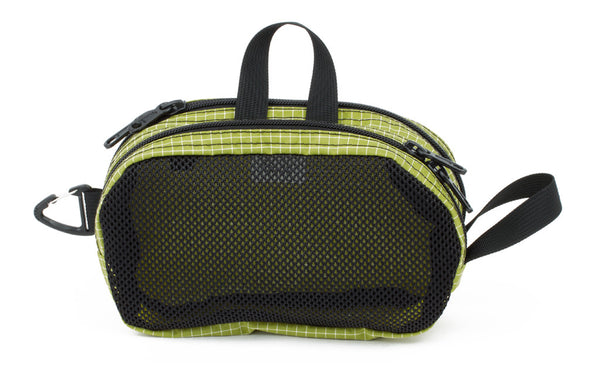 The Small Snake Charmer in Wasabi (green with white grid) 200 Halcyon.