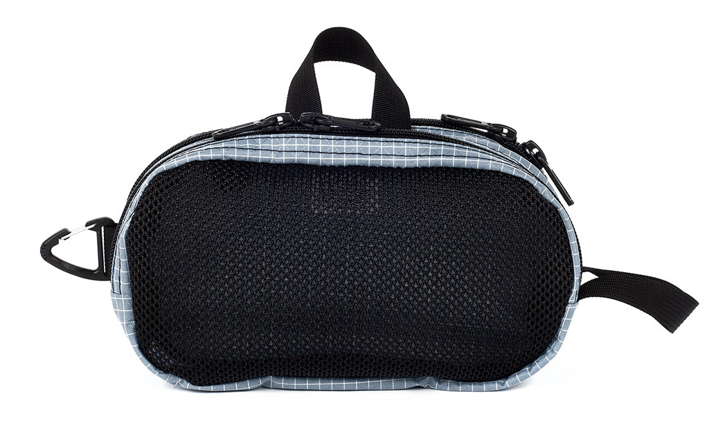 visible variant TB1201-7D^^The Small Snake Charmer in Tidal (light blue-grey with white grid) 200 Halcyon.