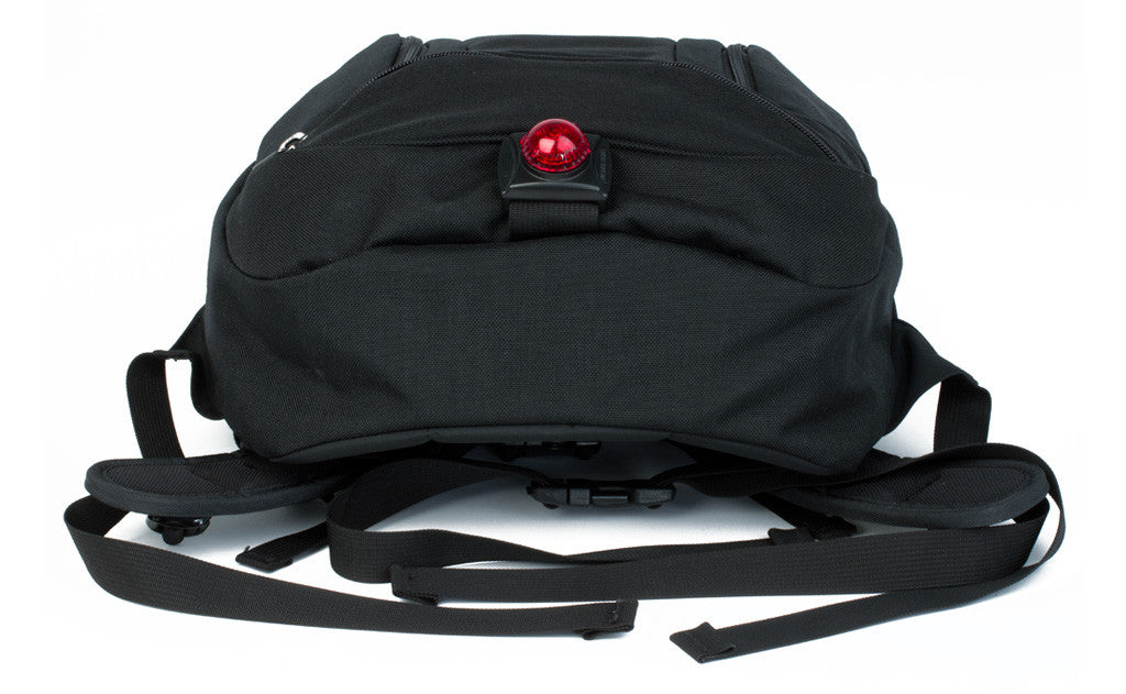 ^^A close shot of the Guardian Light on the light strap of the Synapse 19.