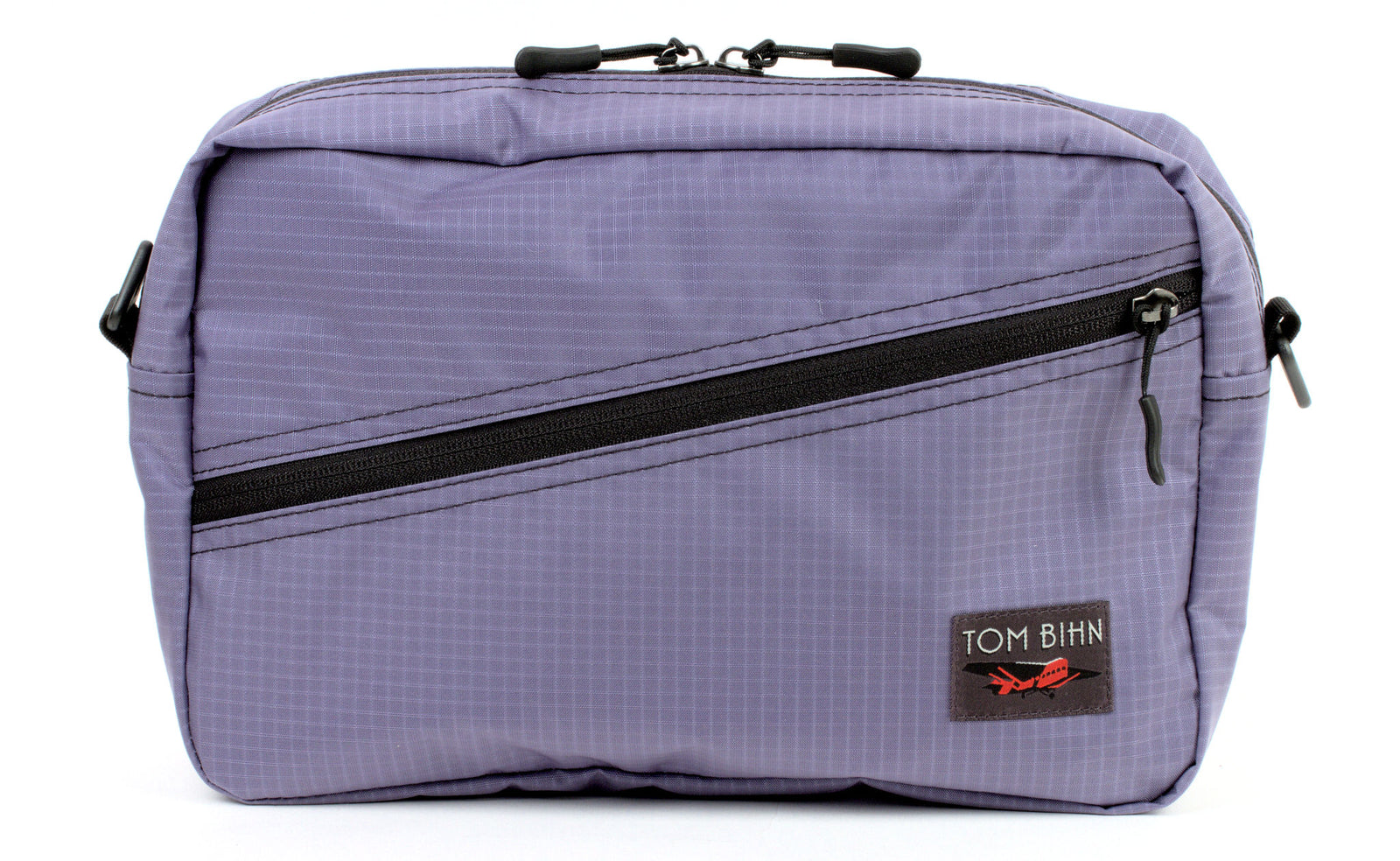 visible variant TB0921-DL^^A Packing Cube Shoulder Bag in Dusk (blue-grey with light blue-grey grid) 210 Cerylon
