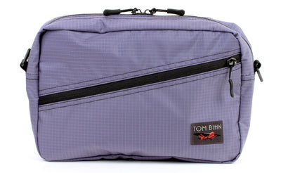 visible variant TB0921-DL^^A Packing Cube Shoulder Bag in Dusk (blue-grey with light blue-grey grid) 210 Cerylon