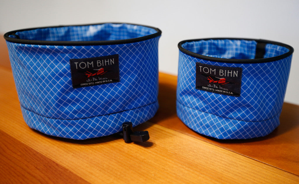 lifestyle visible^^A Large and Small Travel Tray side-by-side.