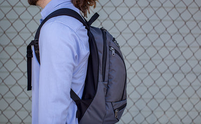 lifestyle visible^^A profle shot of a person wearing the Synapse 19.