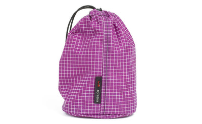 visible variant TB1252-UD^^A Size 2 Ultraviolet (purple with white grid) 200 Halcyon Travel Stuff Sack.