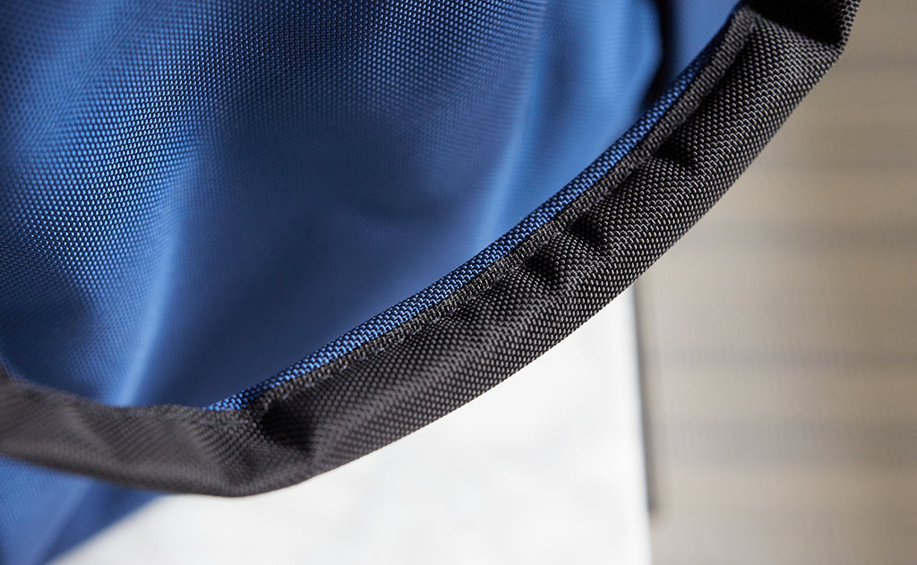 detail visible^^A close shot of The Truck's padded handles.