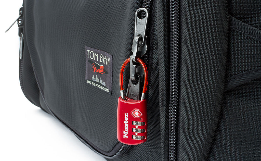 TOM BIHN Aeronaut 45 with Locking Luggage Zippers
