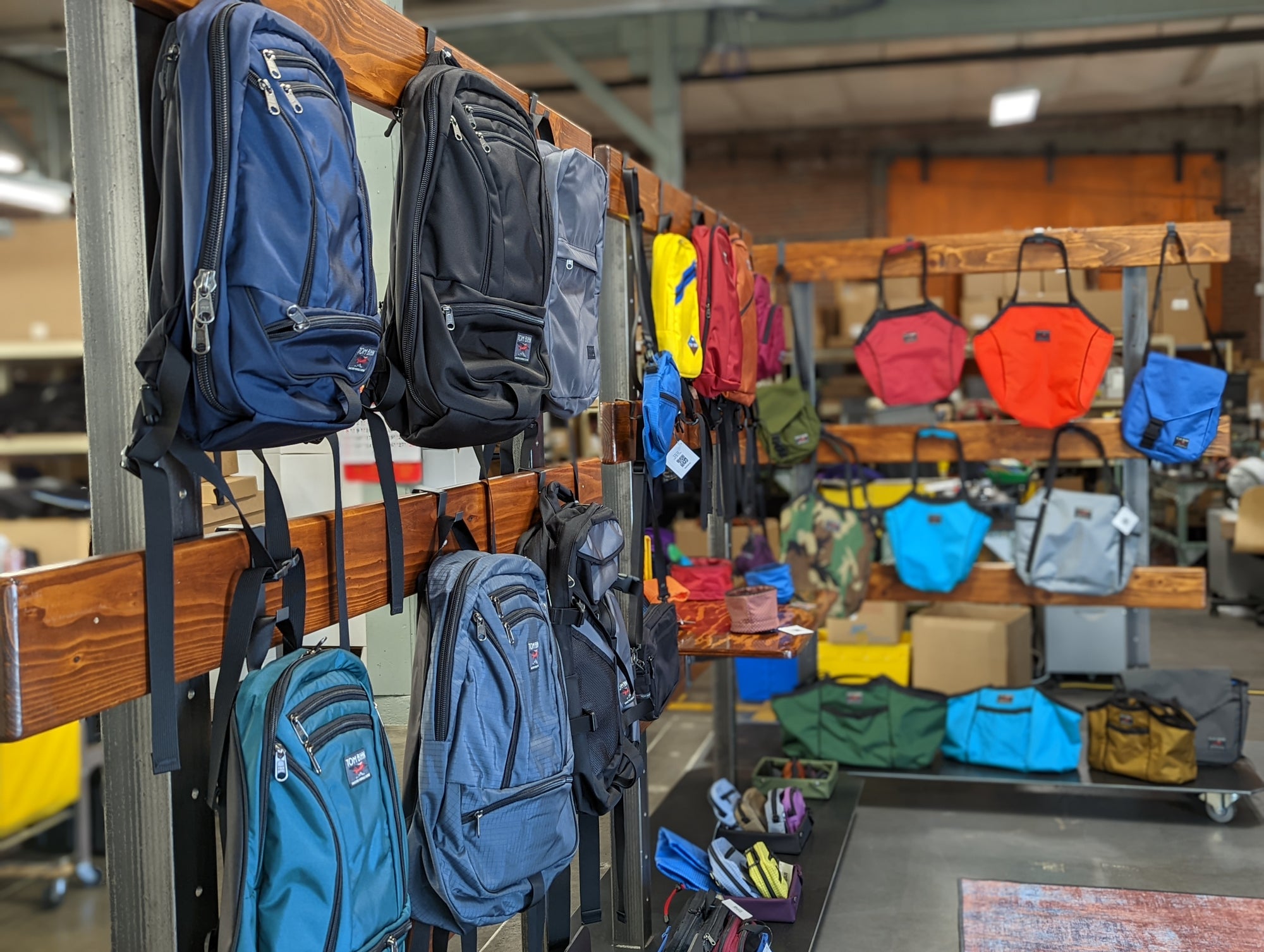 TOM BIHN Seattle Factory Showroom