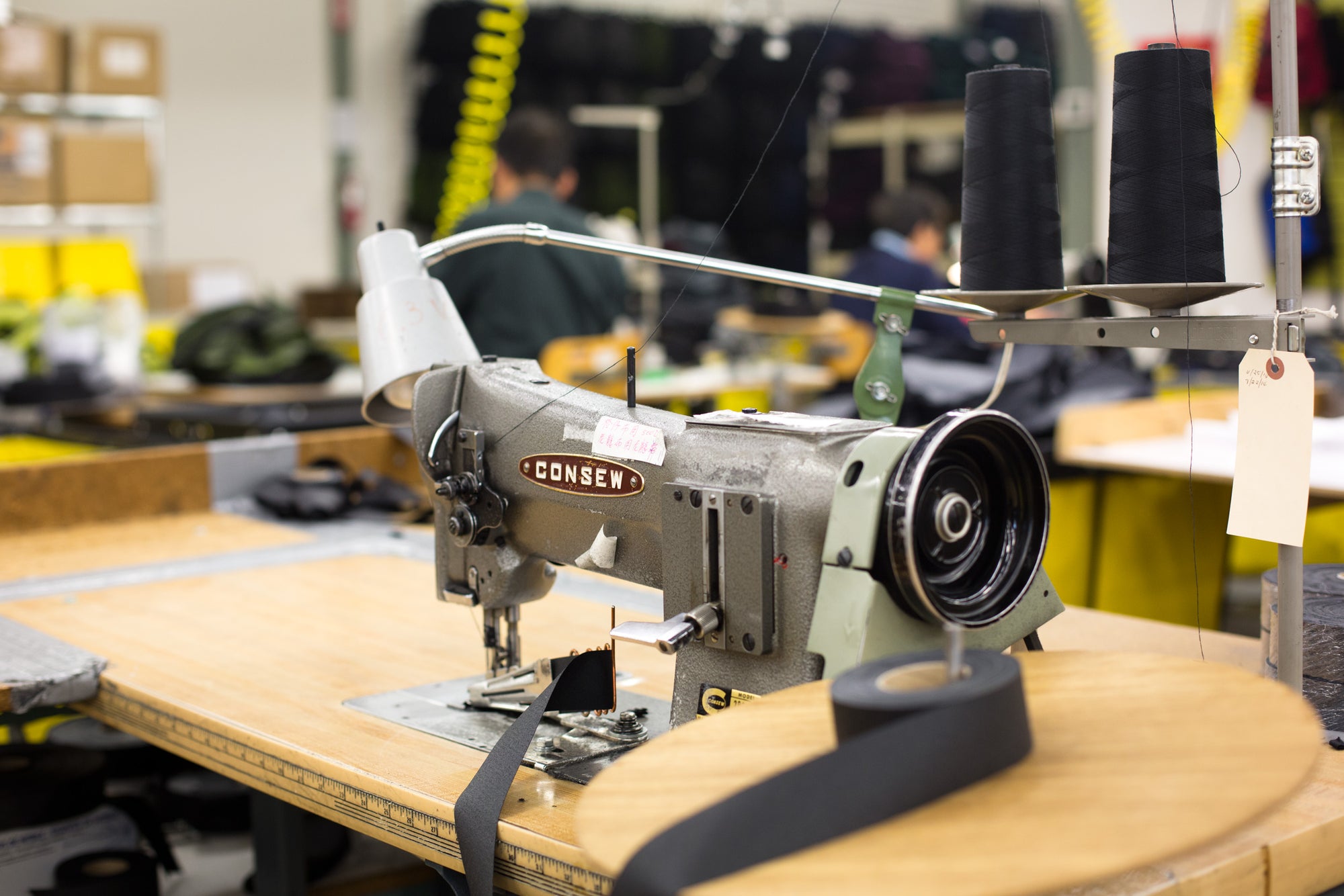 Tom’s Consew Sewing Machine: In Service for 25 Years | TOM BIHN