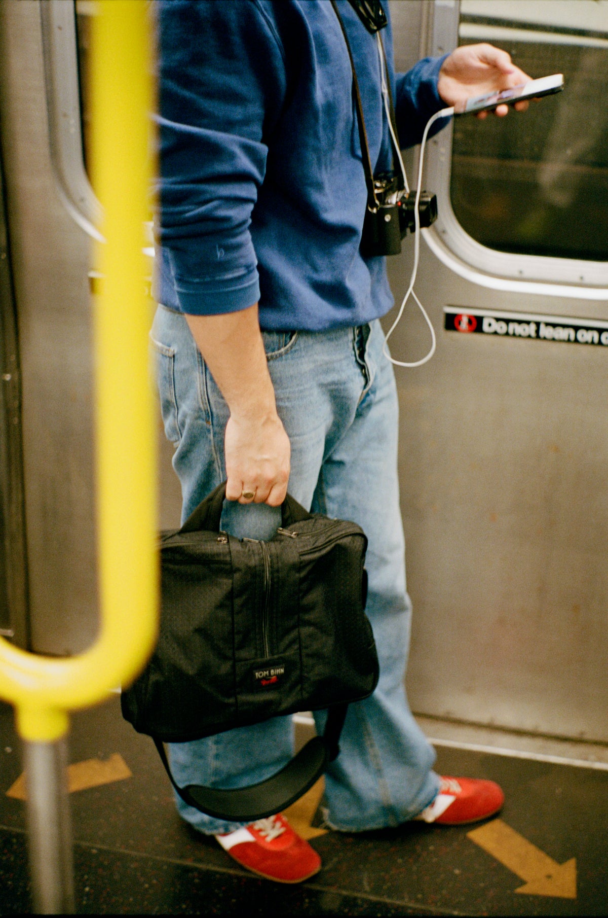 lifestyle visible^^A person holding a Pilot.