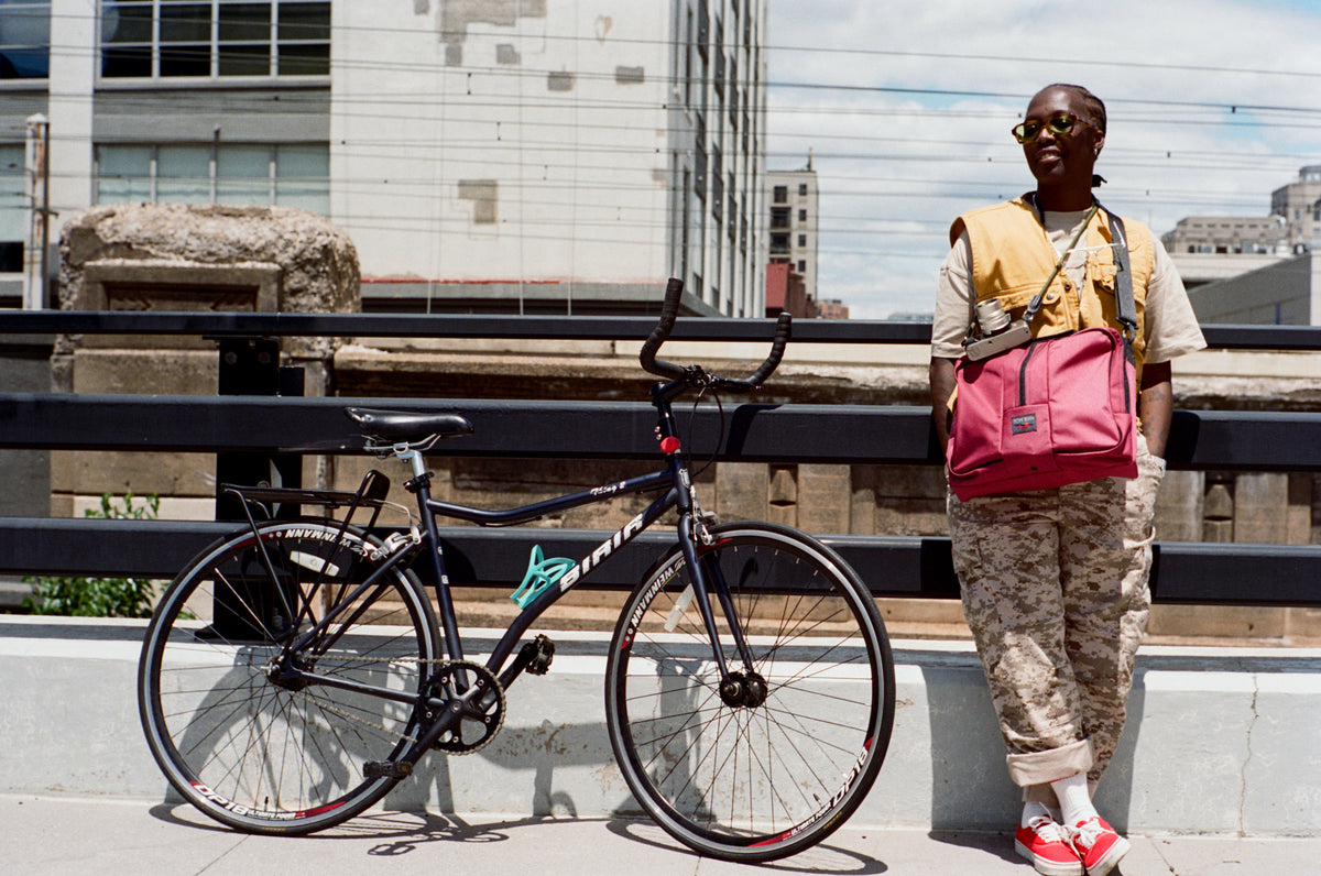 lifestyle visible^^A person wearing a Raspberry Ballistic Pilot.