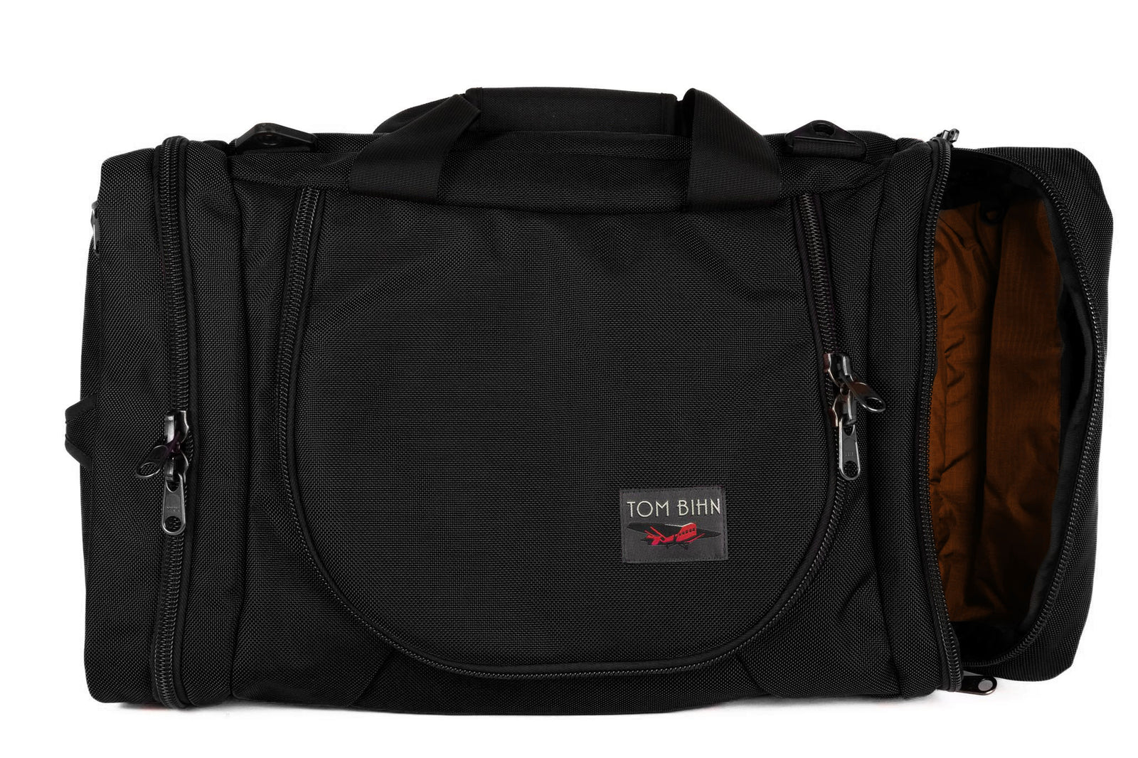 visible variant TB0905-BBPL TB0905-BKPL^^Aeronaut 30 in Black 1050 Ballistic with Persimmon 210 Cerylon interior.