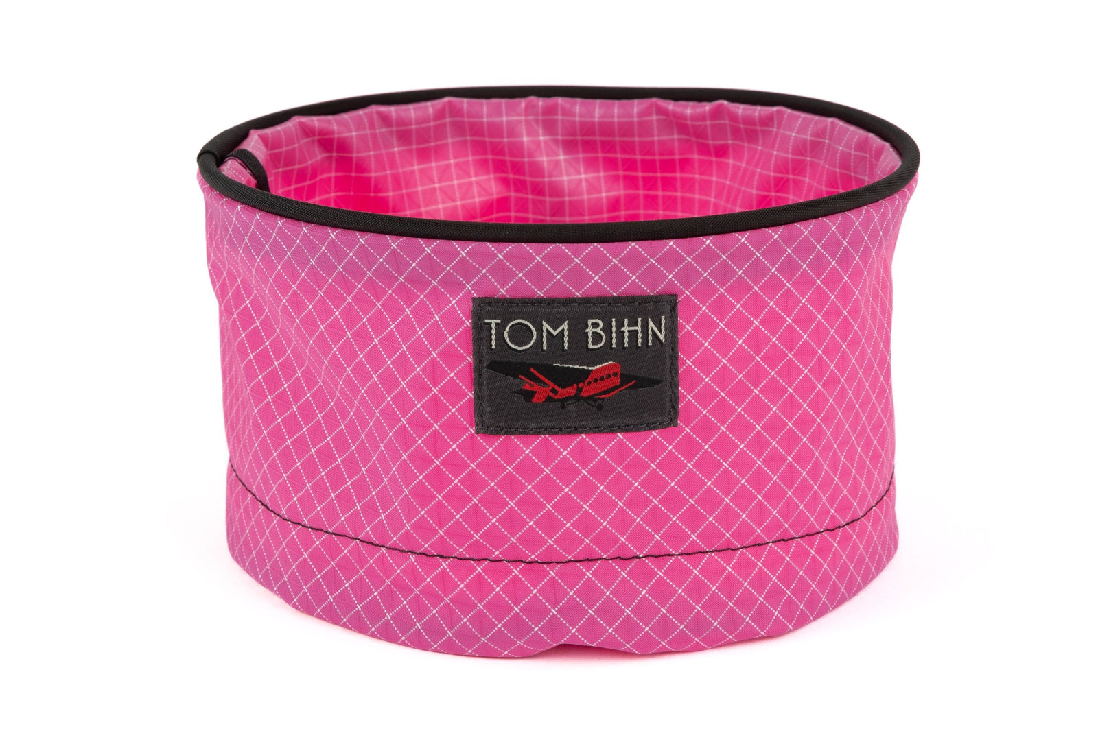 visible variant TB0991-PD^^A Large Travel Tray in Cerise (pink with white grid) 200 Halcyon.