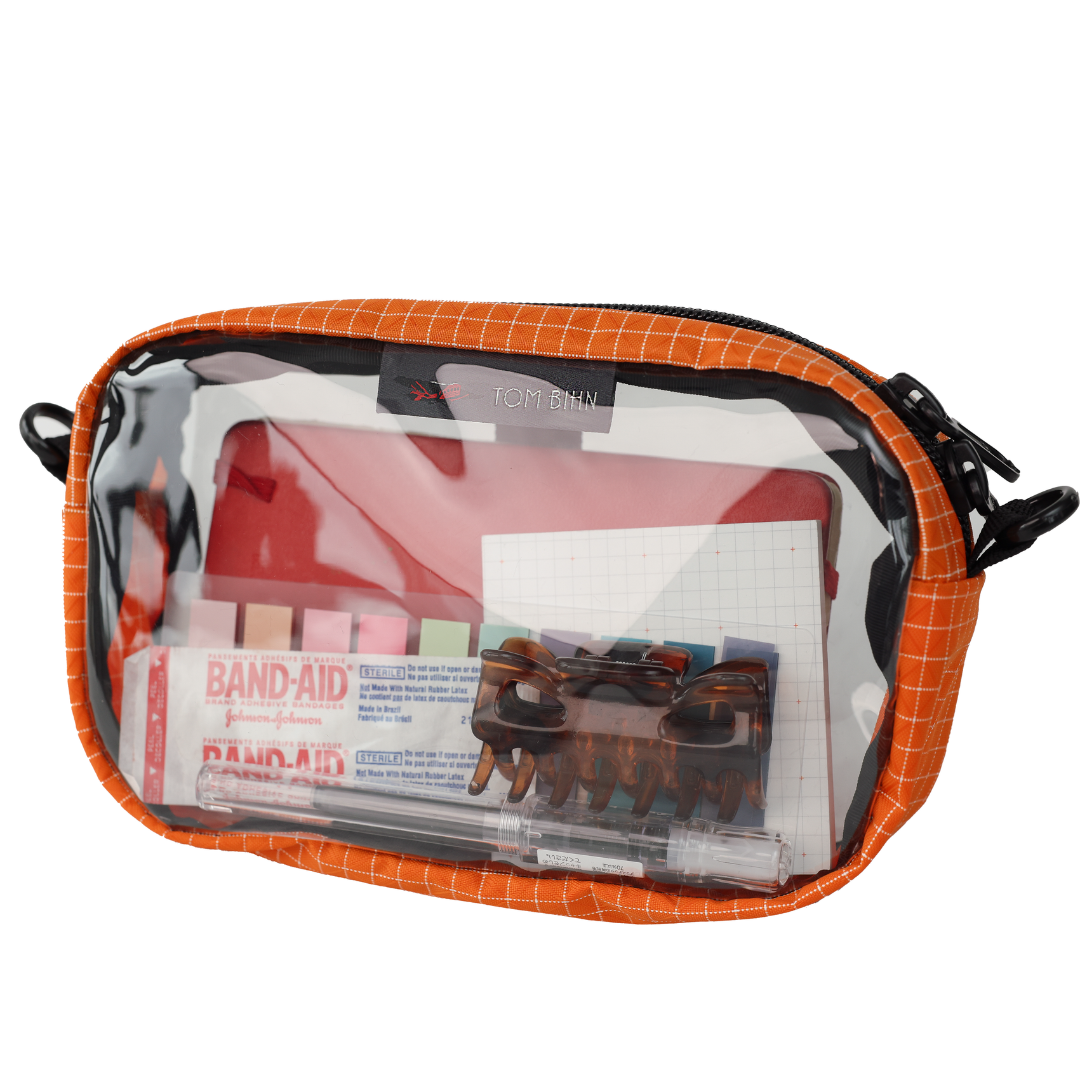 TOM BIHN 3D Organizer Cube, Clear, 311 Toiletry Bag, 1L, 7 TOM BIHN 3D Organizer Cube, Clear, 311 Toiletry Bag, 1L, 7