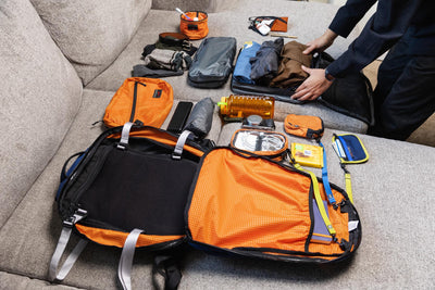 visible lifestyle^^A Synik 30 filled with many accessories.