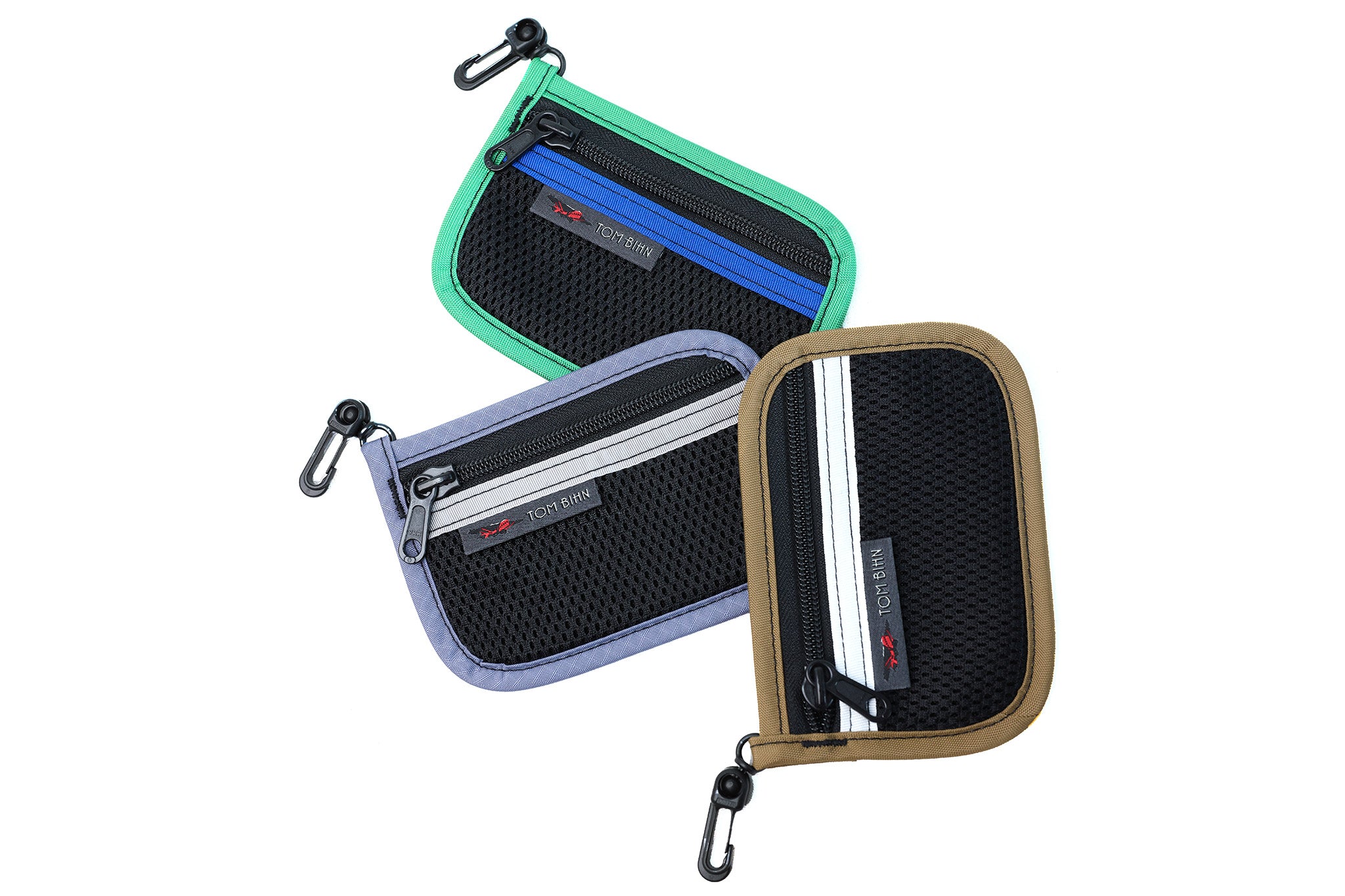 旅行かばん・小分けバッグ Tom Bihn double clear organizer cayenne TOM BIHN Double Organizer Pouch, Flat Two Pockets, Small/Medium