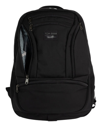 visible variant TB0113-BKND^^A Synapse 25 in Black 630 Ballistic with Northwest Sky (light grey with white grid) 200 Halcyon interior.