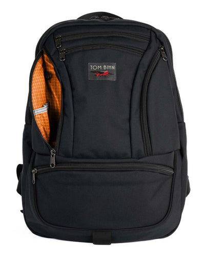 A Synapse 25 in Black Ballistic with Zest (orange with white grid) 200 Halcyon interior.