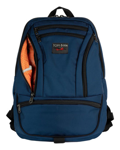 visible variant TB0113-DKZD^^A Synapse 25 in Deep Blue (dark blue) 525 Ballistic with Zest (orange with white grid) 200 Halcyon interior.