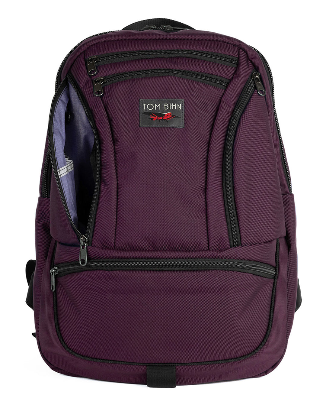 visible variant TB0113-UKDL^^A Synapse 25 in Aubergine (dark purple) Ballistic with Dusk (light blue-grey with blue-grey grid) 210 Cerylon interior.
