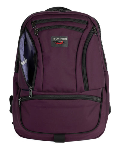 visible variant TB0113-UKDL^^A Synapse 25 in Aubergine (dark purple) Ballistic with Dusk (light blue-grey with blue-grey grid) 210 Cerylon interior.