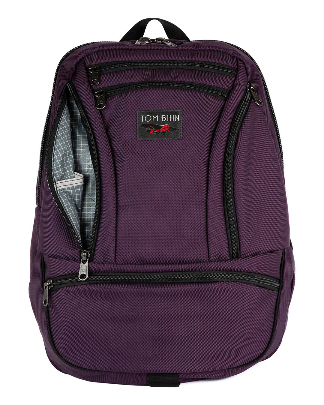 visible variant TB0113-UKND^^A Synapse 25 in Aubergine (dark purple) 525 Ballistic with Northwest Sky (light grey with white grid) 200 Halcyon interior.