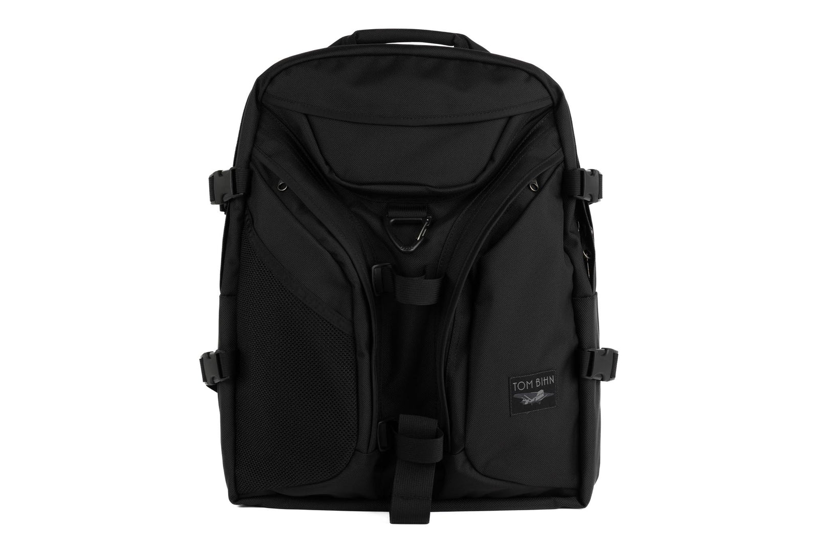 best single strap laptop backpack TOM BIHN Brain Bag, Maximalist EDC Backpack, 36L, 14" x 18" x 9" Deep Blue Ballistic/Dusk 210 Cerylon