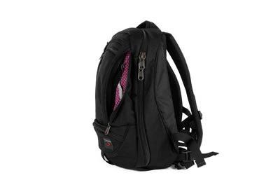 visible variant TB0120-BK5D^^Synik 22 in Black Ballistic with Acai (dark purple with white grid) Halcyon interior.