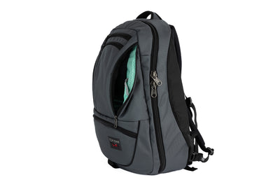visible variant TB0121-GKGD^^The Synik 30 in Nebulous Grey (Medium grey) Ballistic with an Seafoam (pale green with white grid) 200 Halcyon interior.