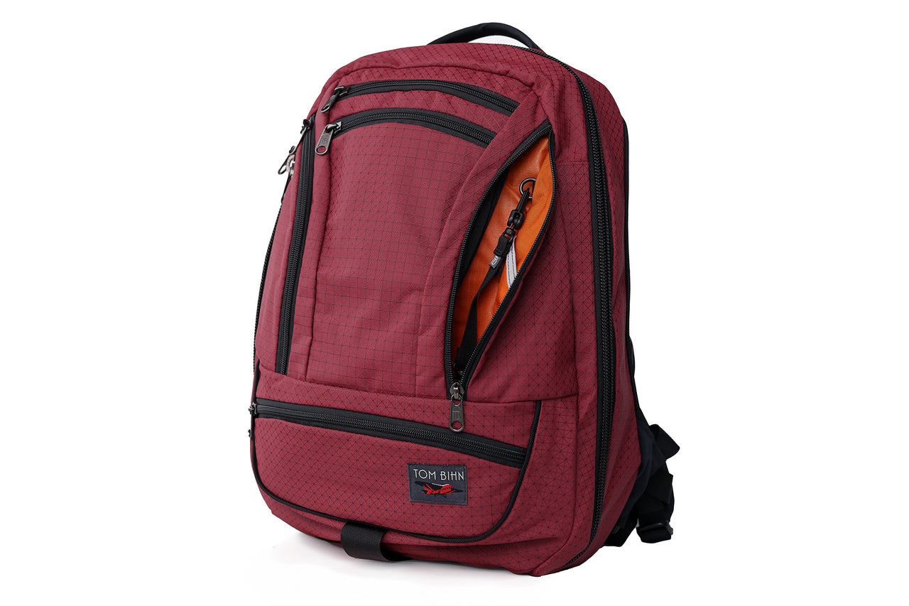 visible variant TB0122-RTPL^^The Synik 26 in Bordeaux (red with dark grey grid) 420 Spectron with Persimmon (dark orange with orange grid) 200 Halcyon.