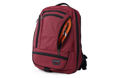 visible variant TB0122-RTPL^^The Synik 26 in Bordeaux (red with dark grey grid) 420 Spectron with Persimmon (dark orange with orange grid) 200 Halcyon.