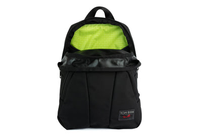 visible variant TB0127-BK1D^^Paradigm in Black 630 Ballistic with Kiwi (bright green with white grid) 200 Halcyon interior.