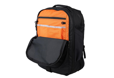 visible variant TB0133-BTZD^^Exterior of the Bixi in Black 420 Spectron with Zest 200 Halcyon interior