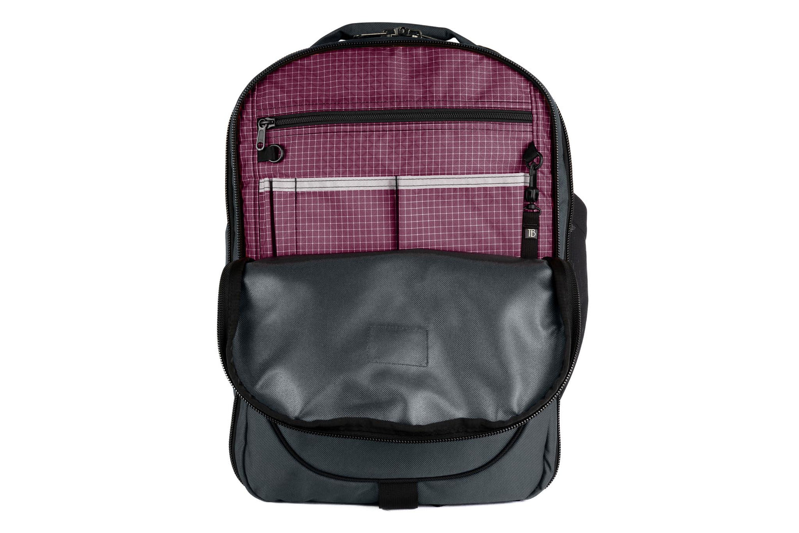 visible variant TB0133-GK5D^^Exterior of the Bixi in Nebulous Grey Ballistic with Acai 200 Halcyon interior