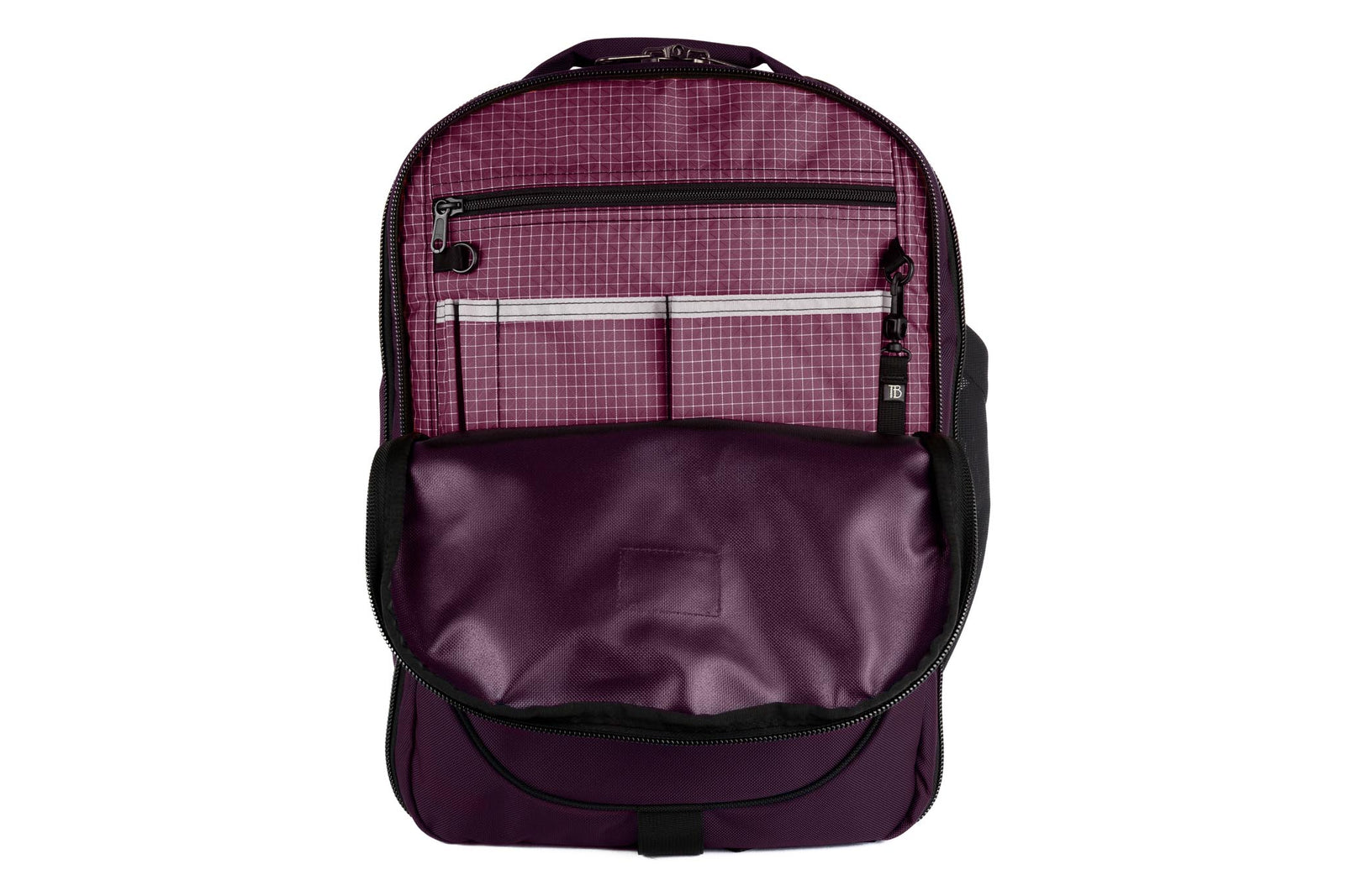 visible variant TB0133-UK5D^^Exterior of the Bixi in Aubergine Ballistic with Acai 200 Halcyon interior