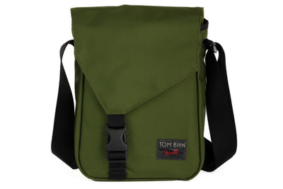 visible variant TB0201-VKML^^Small Cafe Bag in Saguaro Ballistic