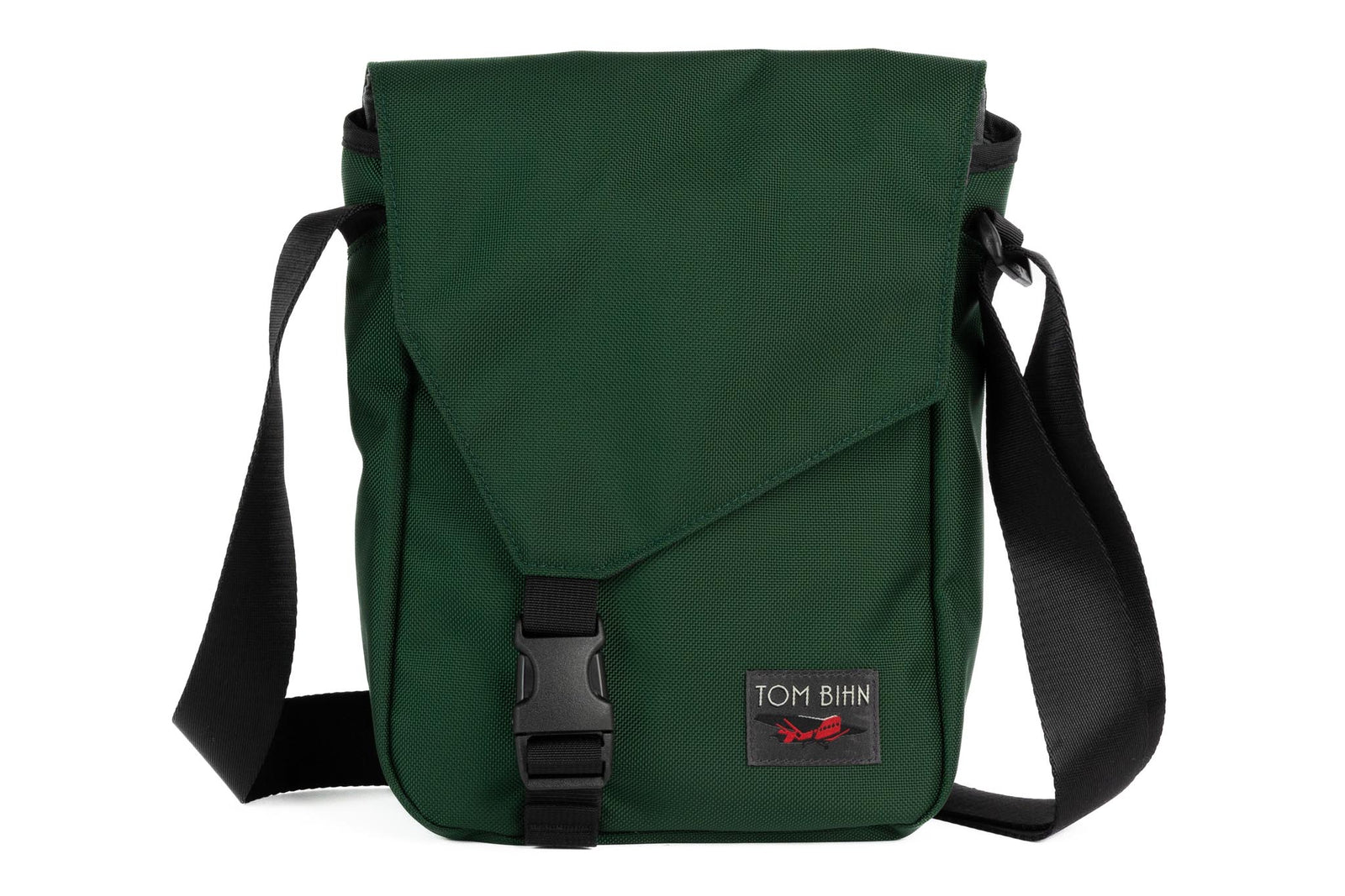 visible variant TB0201-WKGL^^A Small Cafe Bag in Wilderness (forest green) 630 Ballistic with a Mountain Grey 210 Cerylon interior.